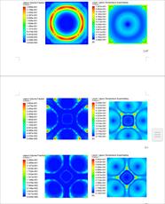 Numerical investigation on the effect of various array configurations on subcooled jet impingement b